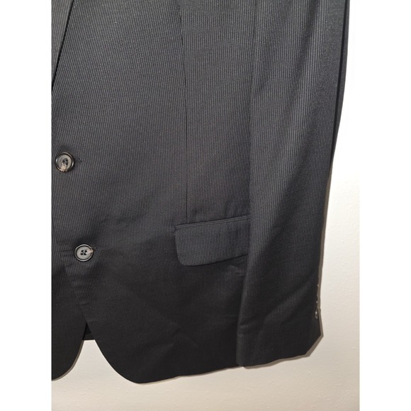 Ralph Lauren Pinstripe 2 Button Wool Blend Blazer Sports Coat Jacket - Picture 4 of 13